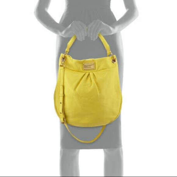 Marc by Marc Jacobs Yellow Leather Hobo Purse - Picture 8 of 8